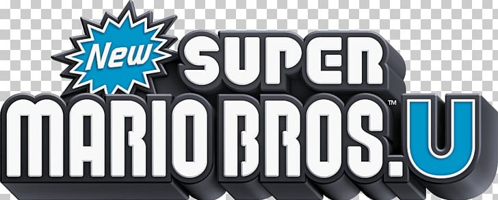 New Super Mario Bros. U New Super Mario Bros. Wii New Super Luigi U PNG, Clipart, Brand, Gaming, Logo, Mario Bros, Mario Series Free PNG Download