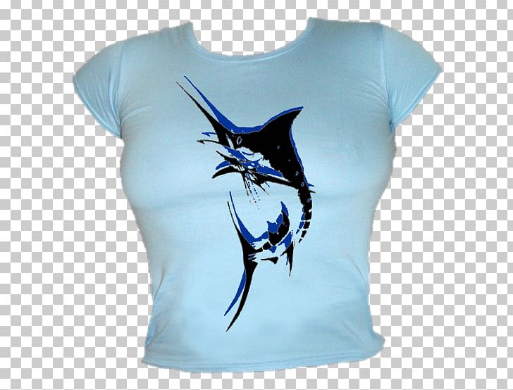 T-shirt Black Marlin Barracuda Point PNG, Clipart, Billfish, Black Marlin, Blue Marlin, Clothing, Fashion Free PNG Download