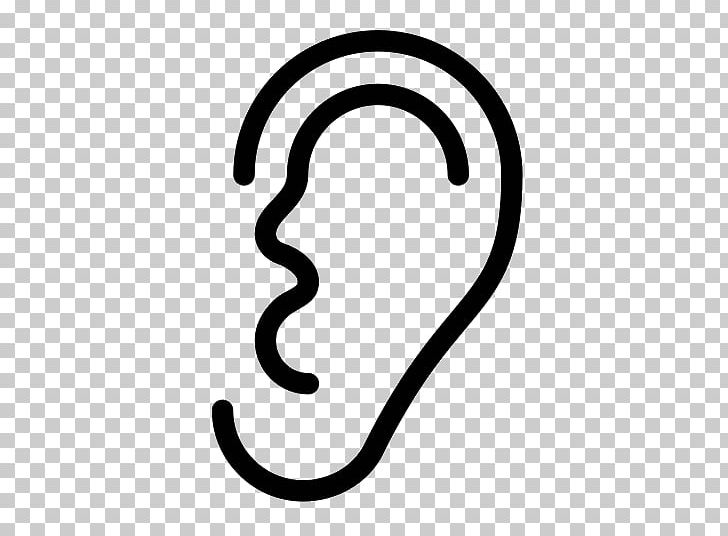 Hearing Computer Icons PNG, Clipart, Black And White, Body Jewelry, Circle, Computer Icons, Ear Free PNG Download