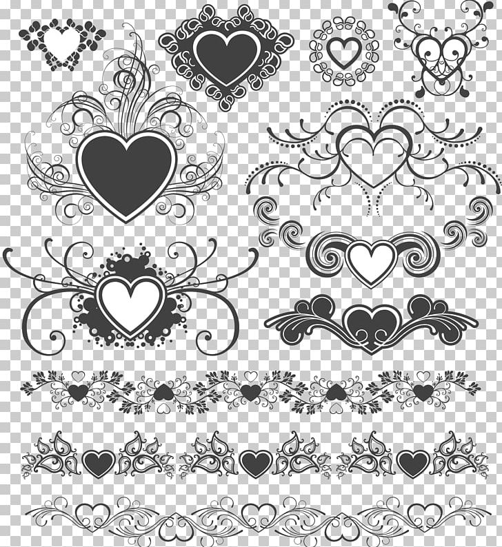 Heart PNG, Clipart, Area, Black, Black And White, Circle, Download Free PNG Download