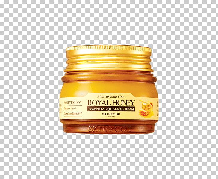 Skin Food Cream Honey Royal Jelly PNG, Clipart, Caramel Color, Cosmetics, Cream, Face, Face Scrub Free PNG Download