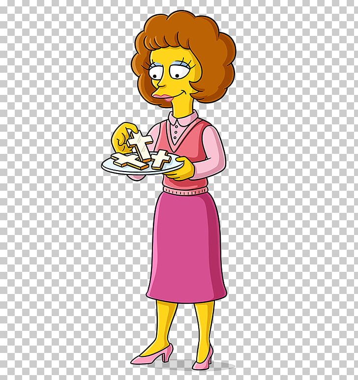 Maude Flanders Ned Flanders Bart Simpson Marge Simpson Mona Simpson PNG, Clipart, Arm, Art, Cartoon, Celebrities, Character Free PNG Download