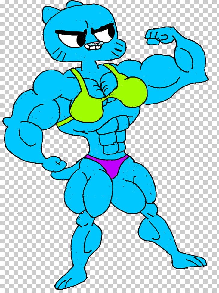 Nicole Watterson Anais Watterson Muscle Drawing PNG, Clipart, Amazing World Of Gumball, Anais Watterson, Animal Figure, Area, Artwork Free PNG Download