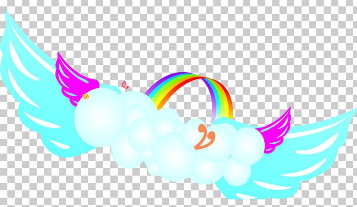 Cartoon Rainbow Comics PNG, Clipart, Angel Wing, Angel Wings, Animation, Art, Chicken Wings Free PNG Download
