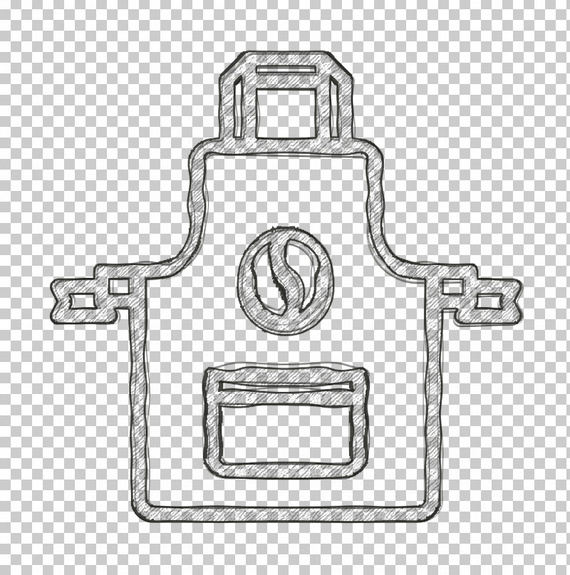 Apron Icon Coffee Icon PNG, Clipart, Apron Icon, Coffee Icon, Line Art, Rectangle Free PNG Download