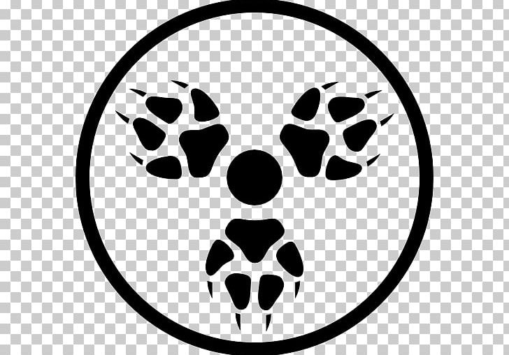 Coyote Symbol Paw PNG, Clipart, Black, Black And White, Circle, Clip Art, Computer Icons Free PNG Download