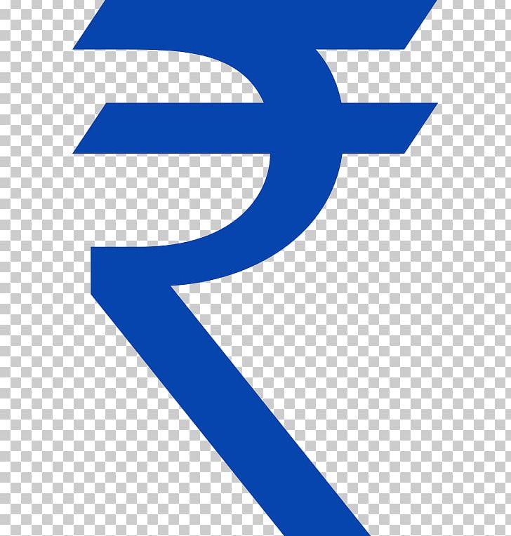 Indian Rupee Sign Currency Symbol PNG, Clipart, Angle, Area, Blue, Brand, Cash Free PNG Download
