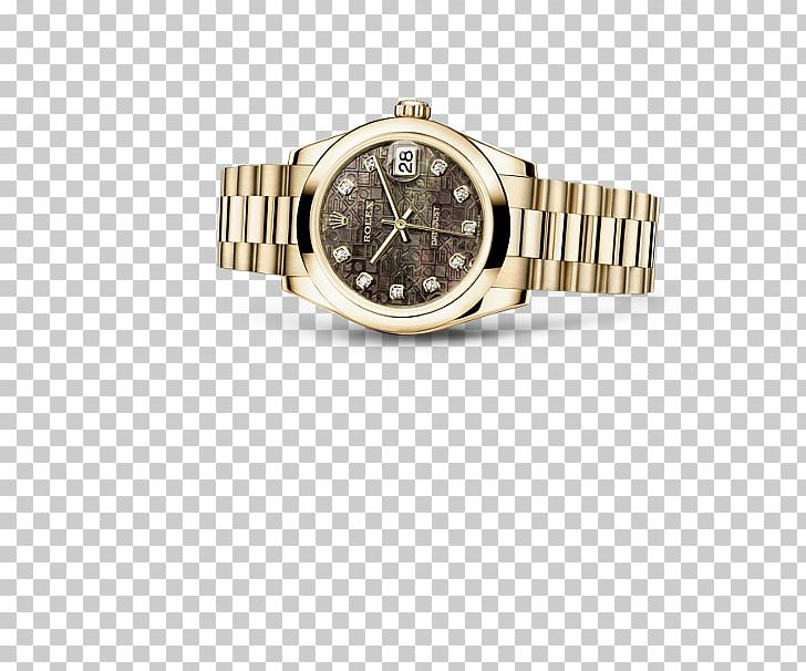 Rolex Datejust Watch Gold Rolex Oyster Perpetual PNG, Clipart, Bezel, Brand, Brands, Colored Gold, Datejust Free PNG Download