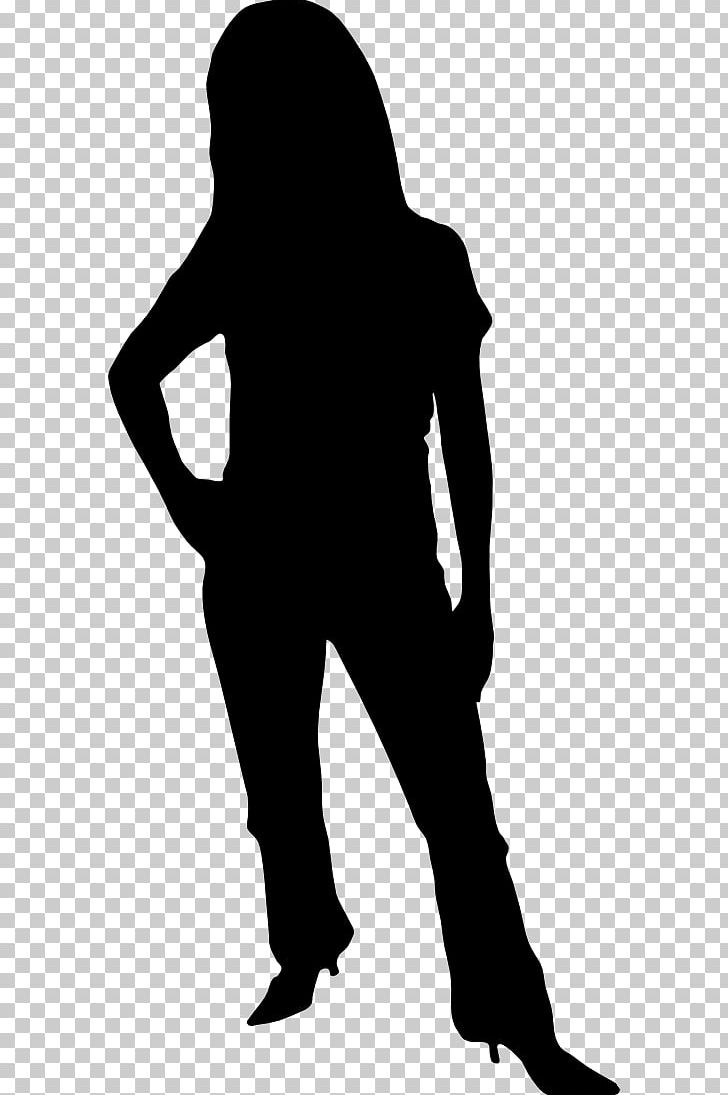 Silhouette Woman Drawing PNG, Clipart, Animals, Art, Black, Black And White, Dance Free PNG Download