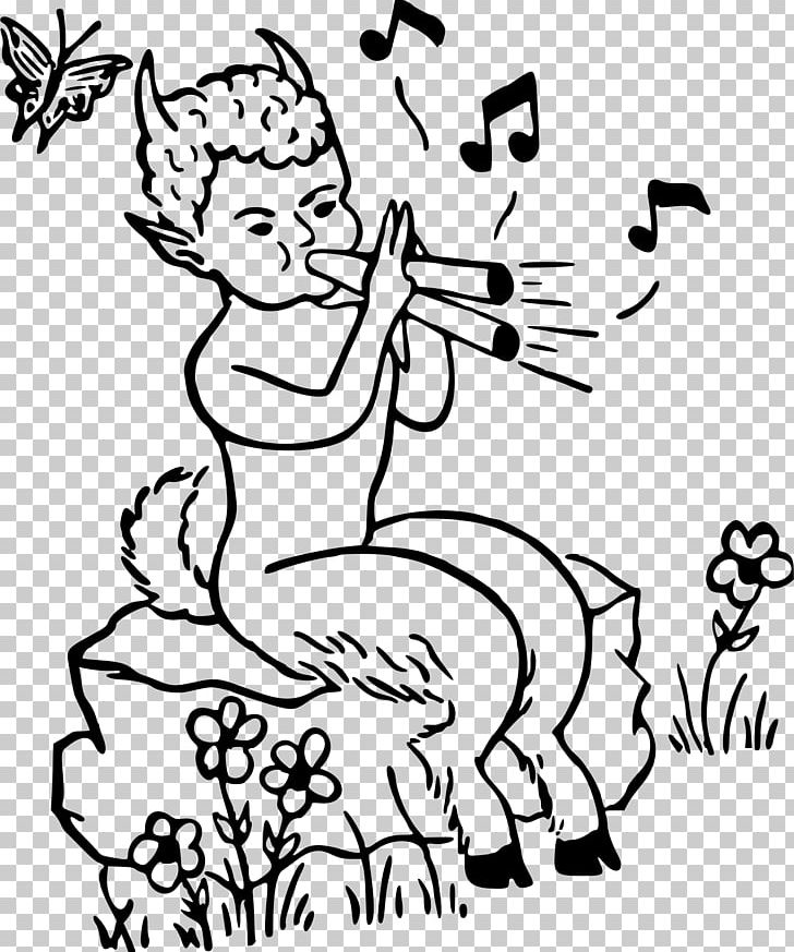 Black And White Faun PNG, Clipart, Artwork, Black, Black And White, Cdr, Cranberries Free PNG Download