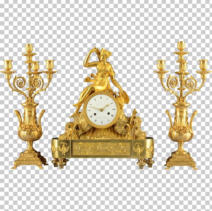 Mantel Clock Garniture Antique Gilding PNG, Clipart, Antique, Brass, Bronze, Bronze Sculpture, Clock Free PNG Download