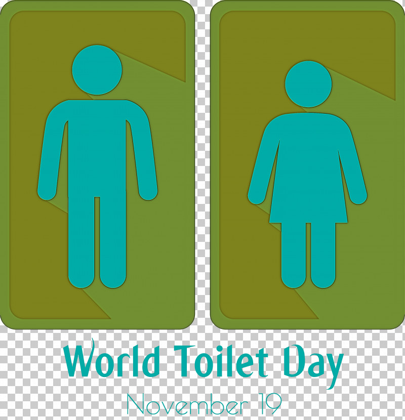 World Toilet Day Toilet Day PNG, Clipart, Green, Logo, M, Meter, Microsoft Azure Free PNG Download
