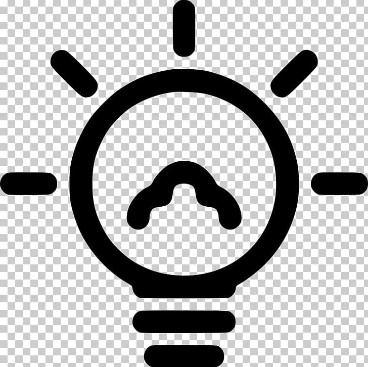 Incandescent Light Bulb Computer Icons LED Lamp PNG, Clipart, Area, Black, Black And White, Cdr, Circle Free PNG Download