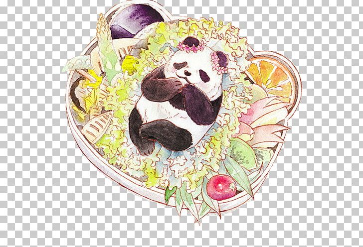 Giant Panda Onigiri Fast Food Bento PNG, Clipart, Animals, Baby Panda, Convenient, Cuteness, Decorative Free PNG Download