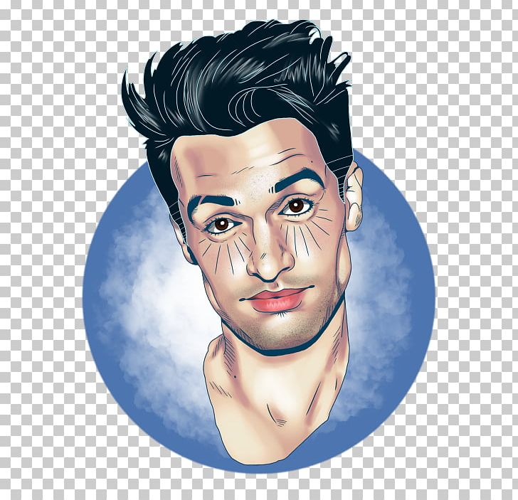 Brendon Urie Panic! At The Disco Fan Art Drawing PNG, Clipart, Art, Brendon Urie, Cartoon, Character, Cheek Free PNG Download