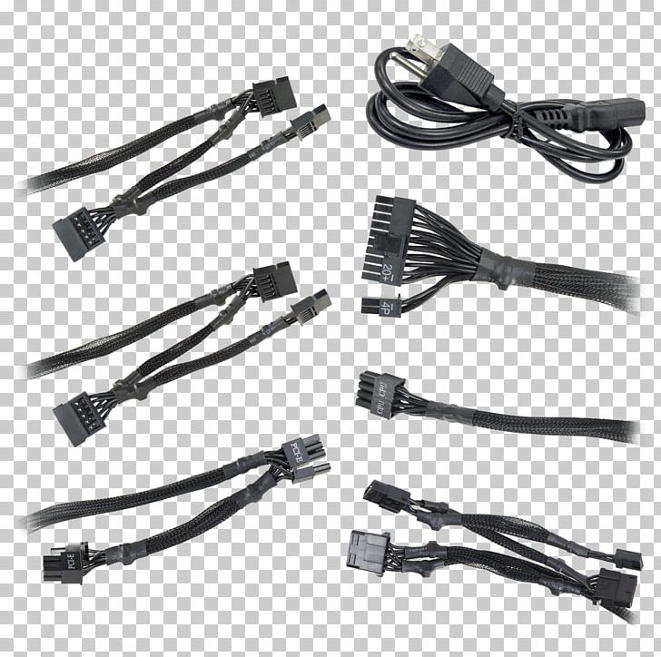 Power Supply Unit ATX Power Converters 80 Plus EVGA Corporation PNG, Clipart, 80 Plus, Ac Adapter, Angle, Cable, Computer Hardware Free PNG Download