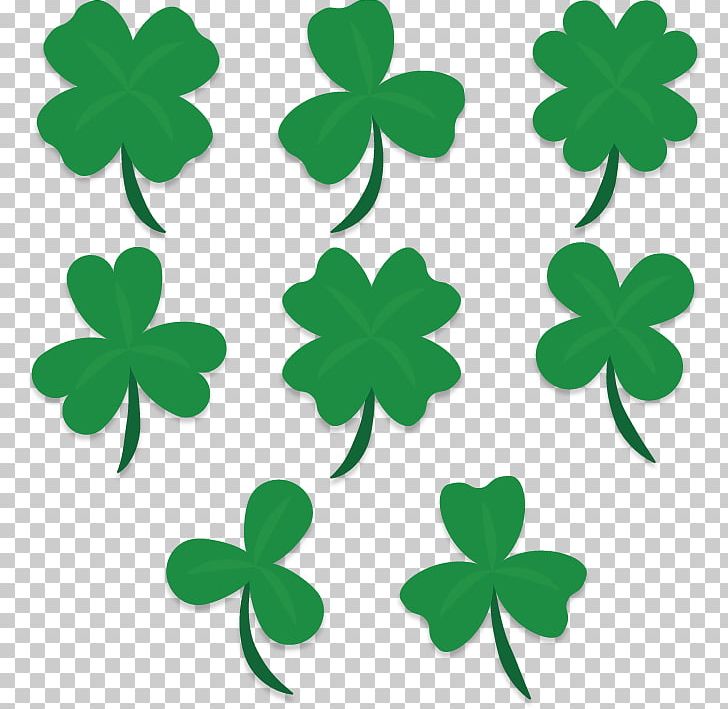 Four-leaf Clover Euclidean PNG, Clipart, Adobe Illustrator, Background Material, Clover, Clover Vector, Creative Ads Free PNG Download