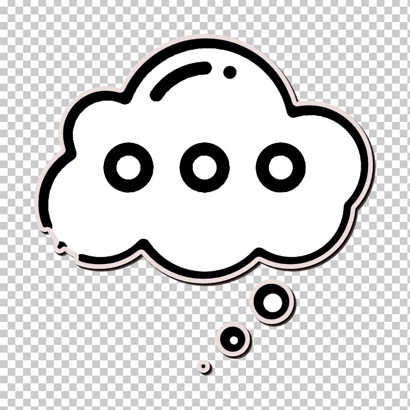 Cloud Icon Communication Icon Thinking Icon PNG, Clipart, Cloud Icon, Communication Icon, Geometry, Line, Line Art Free PNG Download