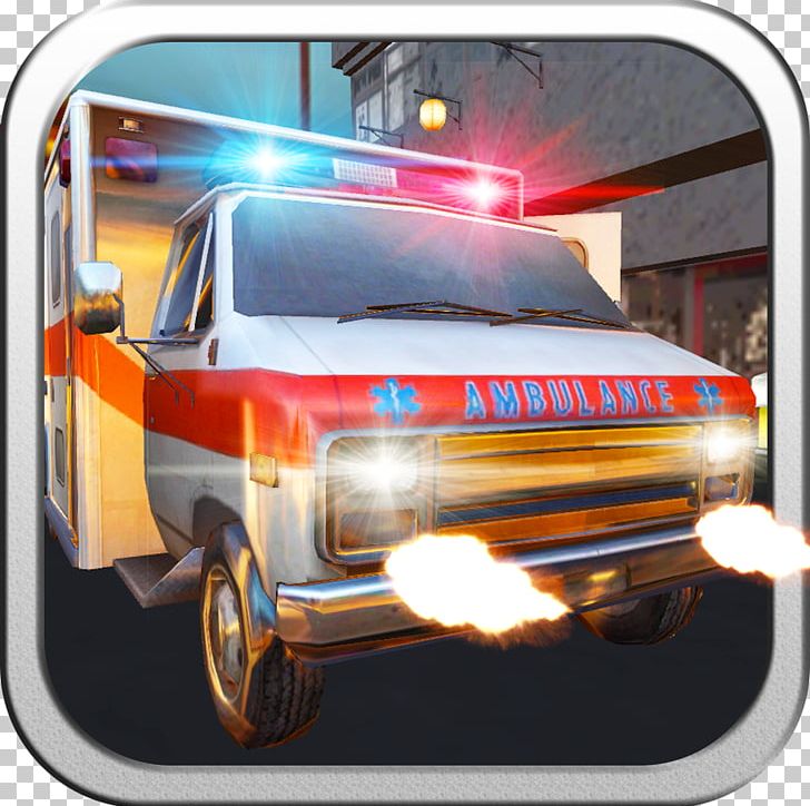 Emergency Ambulance Driver 3D RACER Street Run PNG, Clipart, Ambulance, Android, Automotive Design, Automotive Exterior, Brand Free PNG Download
