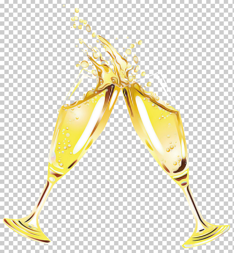 Yellow Champagne Stemware Stemware PNG, Clipart, Champagne Stemware, Stemware, Yellow Free PNG Download