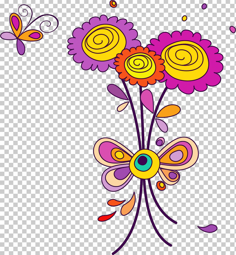 Flower Bouquet Flower Bunch PNG, Clipart, Butterfly, Cut Flowers, Floral Design, Flower, Flower Bouquet Free PNG Download