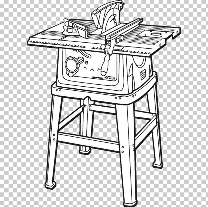 Table Machine Line Art PNG, Clipart, Angle, Black And White, Drawing, End Table, Furniture Free PNG Download