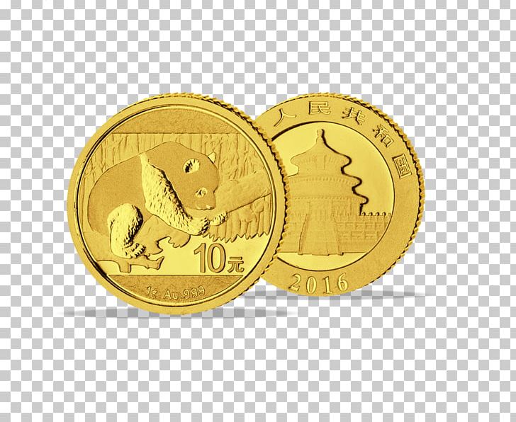 Coin Chinese Gold Panda Giant Panda China PNG, Clipart, 100 Yuan, Bullion, China, Chinese Gold Panda, Coin Free PNG Download