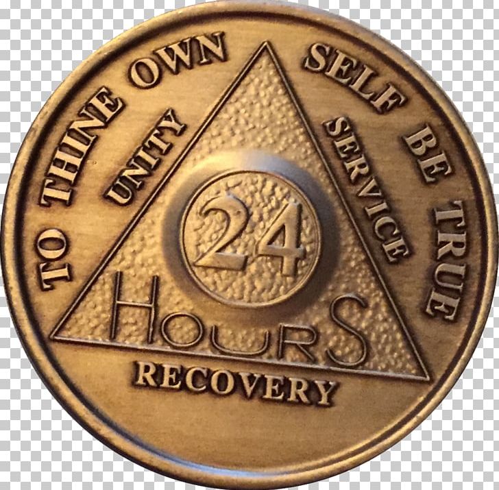 Sobriety Coin Alcoholics Anonymous Medal PNG, Clipart, Addiction, Alcoholics Anonymous, Alcoholism, Badge, Bronze Medal Free PNG Download