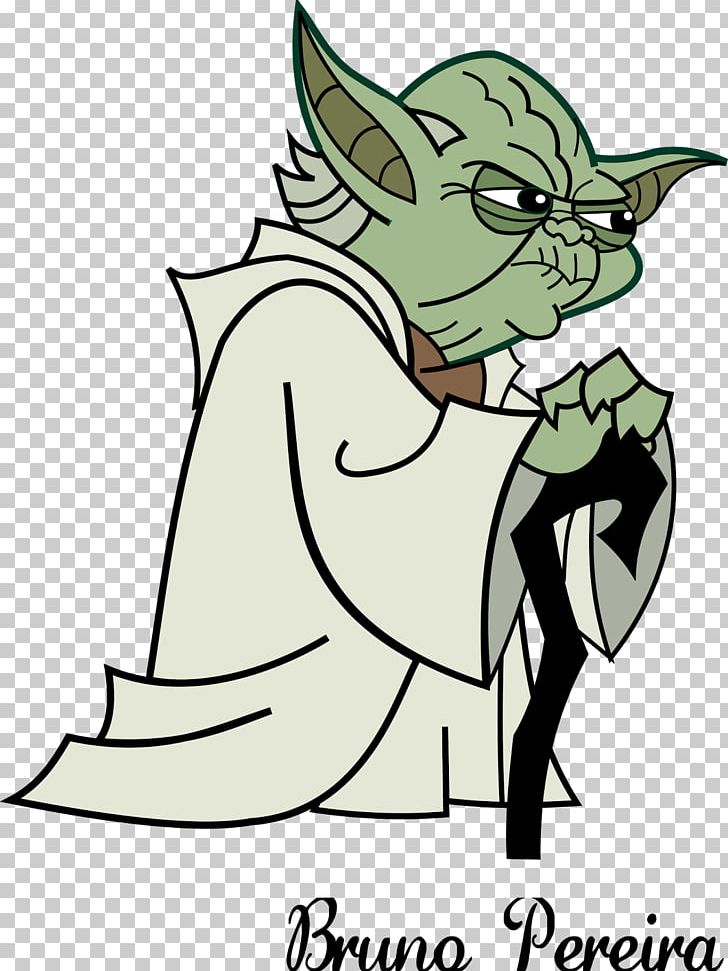 Yoda Anakin Skywalker Star Wars: The Clone Wars Luke Skywalker Count Dooku PNG, Clipart, Anakin Skywalker, Artwork, Black And White, C3po, Carnivoran Free PNG Download