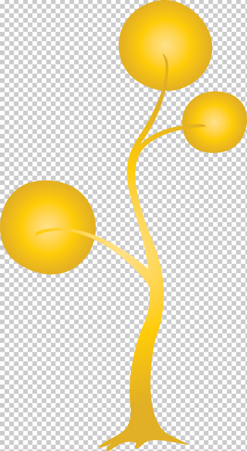 Yellow Balloon Smile PNG, Clipart, Abstract Tree, Balloon, Cartoon Tree, Smile, Tree Clipart Free PNG Download