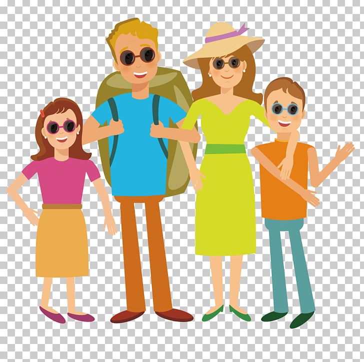 Cartoon Travel Illustration PNG, Clipart, Art, Child, Clothing, Dress, Euclidean Vector Free PNG Download