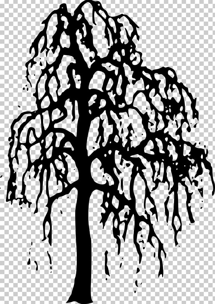 Willow Tree PNG, Clipart, Art, Artwork, Black And White, Branch, Drawing Free PNG Download