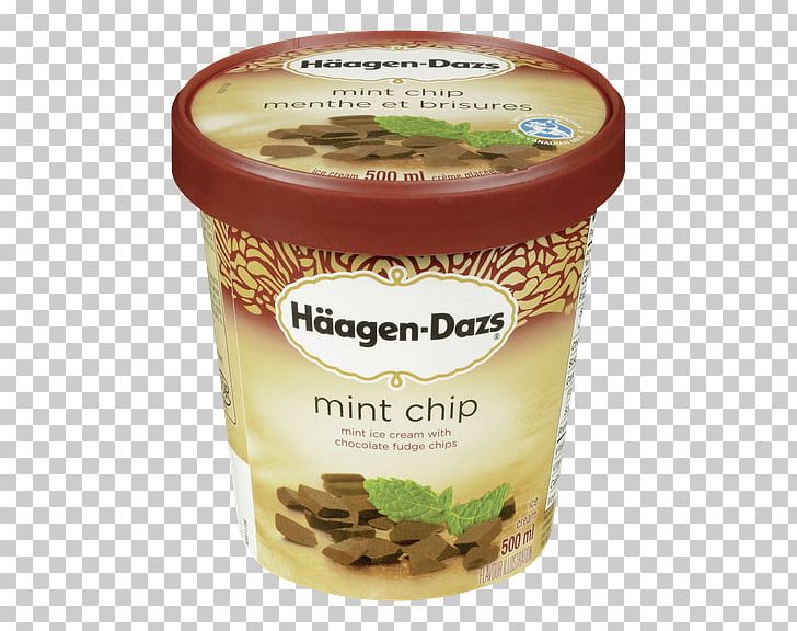 Chocolate Chip Cookie Dough Ice Cream Dairy Products Häagen-Dazs Mint Chocolate Chip PNG, Clipart,  Free PNG Download
