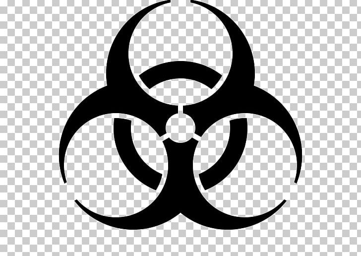 Biological Hazard Computer Icons Symbol PNG, Clipart, Artwork, Biohazard, Biological Hazard, Biosafety Level, Black And White Free PNG Download