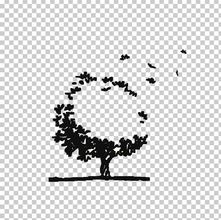 Ink White Tree Branch PNG, Clipart, Autumn Tree, Black, Black And White, Christmas Tree, Decoration Free PNG Download