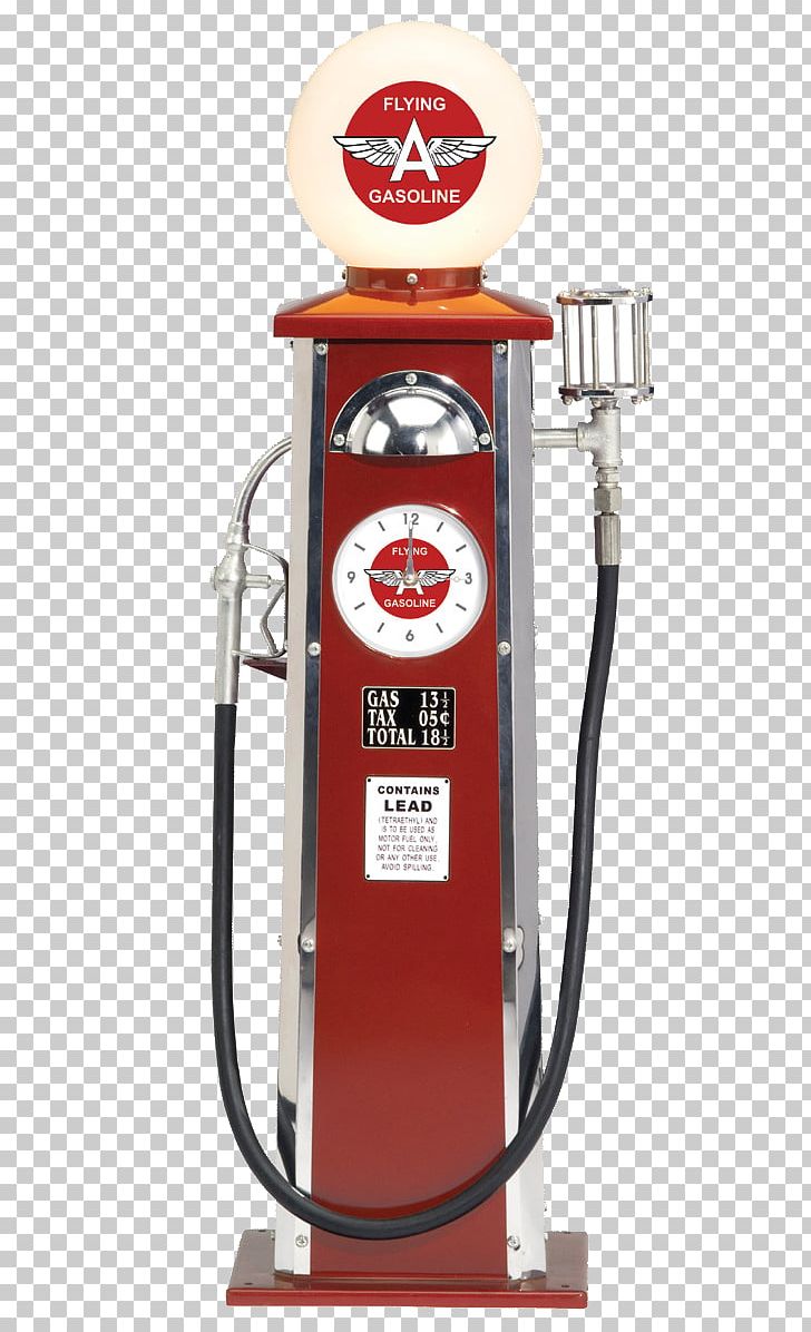 Fuel Dispenser Filling Station Pump Gasoline Gulf Oil PNG, Clipart, Antique, Clock, Cylinder, Filling Station, Fuel Free PNG Download
