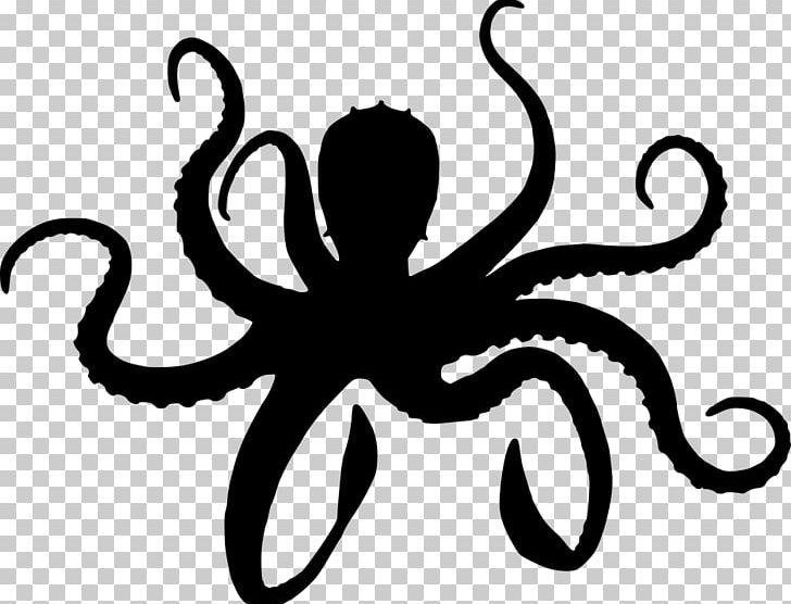 Octopus PNG, Clipart, Animals, Artwork, Black And White, Cephalopod, Diagram Free PNG Download