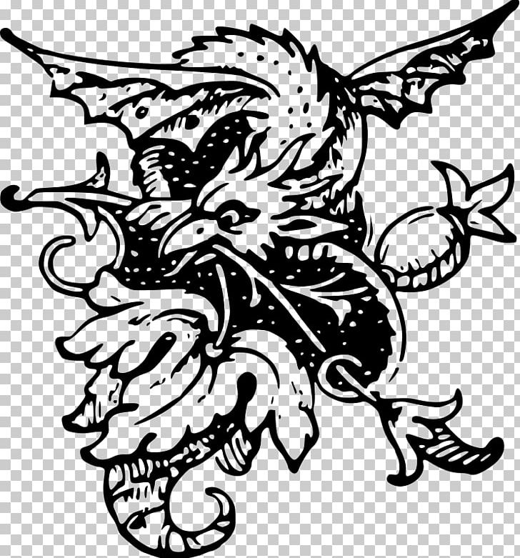 Black And White Public Domain Dragon PNG, Clipart, Ariadne, Art, Artwork, Black And White, Computer Icons Free PNG Download