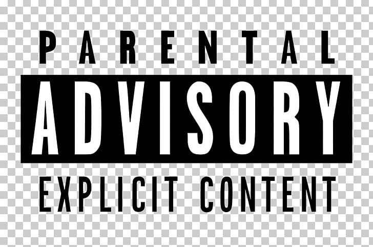 Parental Advisory Sticker PNG, Clipart, Area, Black, Black And White, Brand, Content Free PNG Download