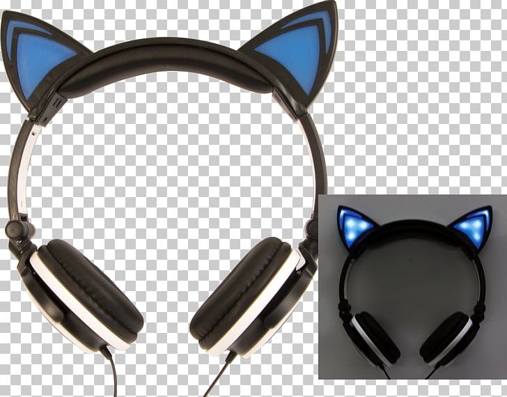 Cat Headphones Auricle Light Ear PNG, Clipart, Animals, Audio, Audio Equipment, Auricle, Black Cat Free PNG Download