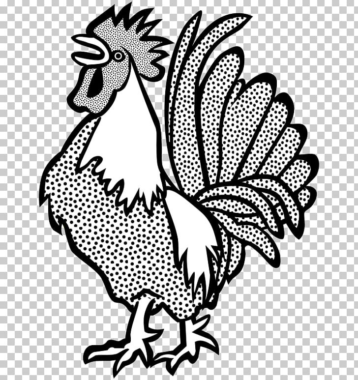 Chicken Rooster Drawing Line Art PNG, Clipart, Animals, Art, Artwork, Beak, Bird Free PNG Download