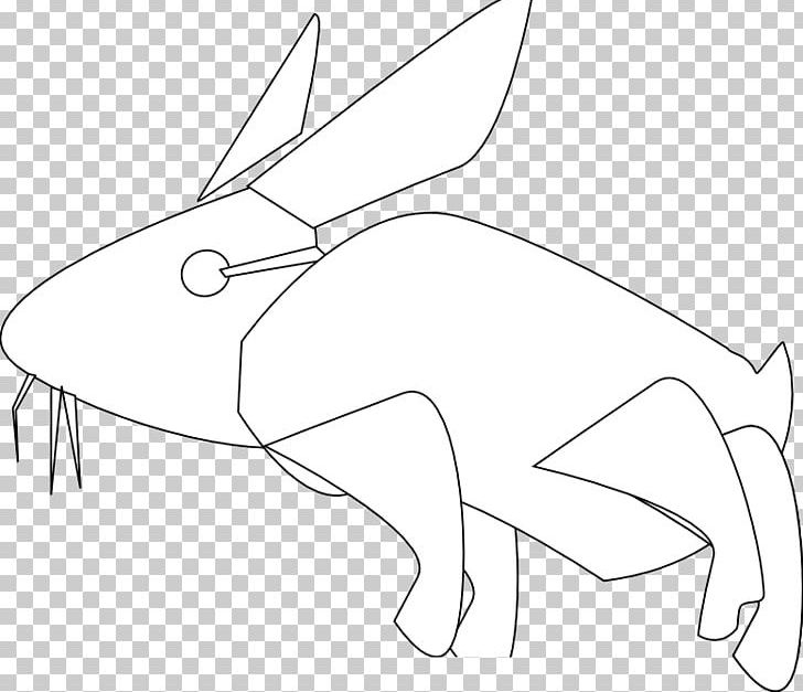 Rabbit Hare Line Art White Drawing PNG, Clipart, Angle, Area, Art, Artwork, Black And White Free PNG Download