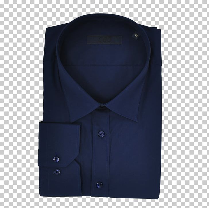 Dress Shirt Cobalt Blue Collar Sleeve PNG, Clipart,  Free PNG Download