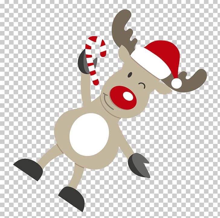 Santa Claus's Reindeer Santa Claus's Reindeer Christmas Card PNG, Clipart, Christmas Frame, Christmas Lights, Christmas Reindeer, Deer, Fictional Character Free PNG Download