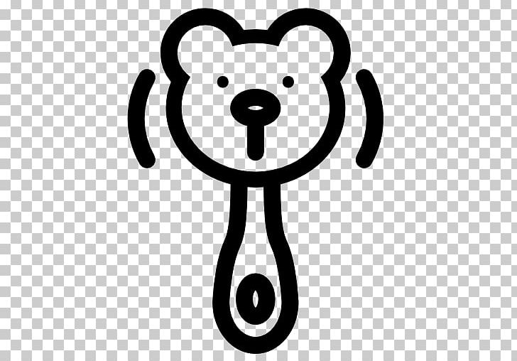 Baby Rattle Computer Icons Bell PNG, Clipart, Baby Rattle, Bear, Bell, Black And White, Carnivoran Free PNG Download