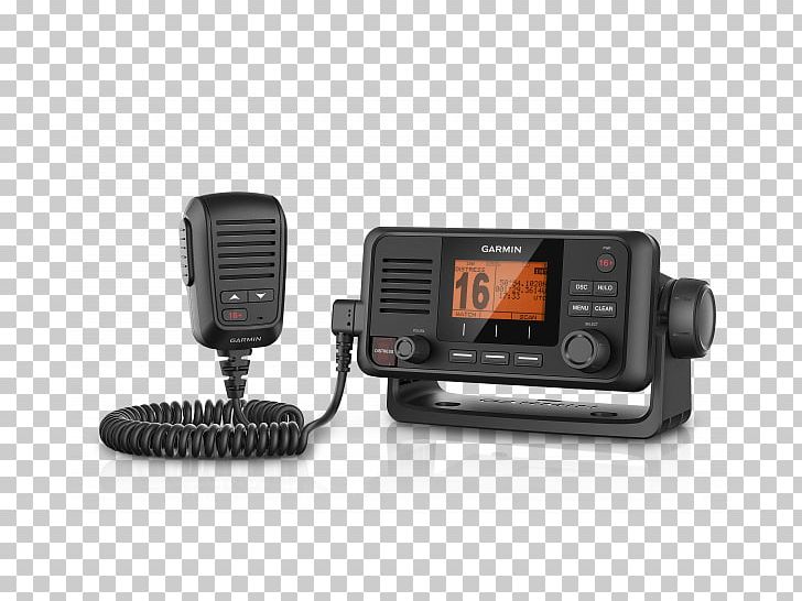 Marine VHF Radio Very High Frequency Digital Selective Calling Two-way Radio PNG, Clipart, Audio, Electronic Device, Electronics, Garmin Ltd, Hardware Free PNG Download