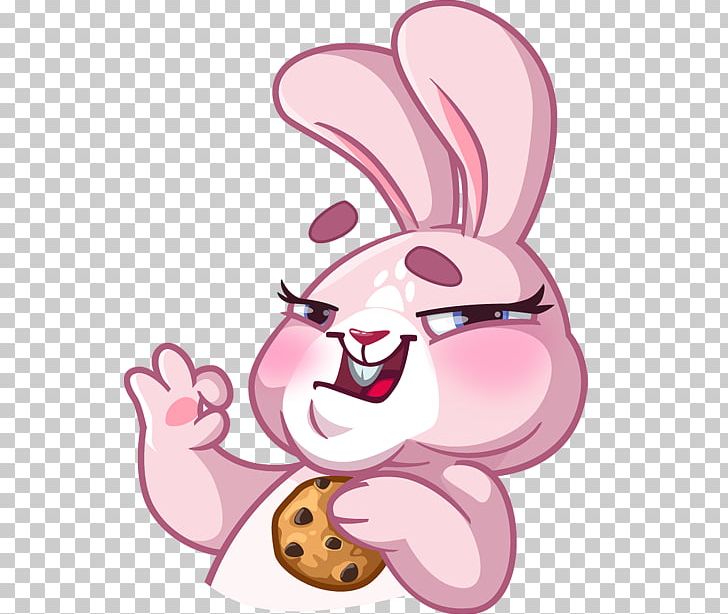 Sticker Telegram Wall Decal If(we) Rose PNG, Clipart, Art, Cartoon, Easter, Easter Bunny, Fictional Character Free PNG Download