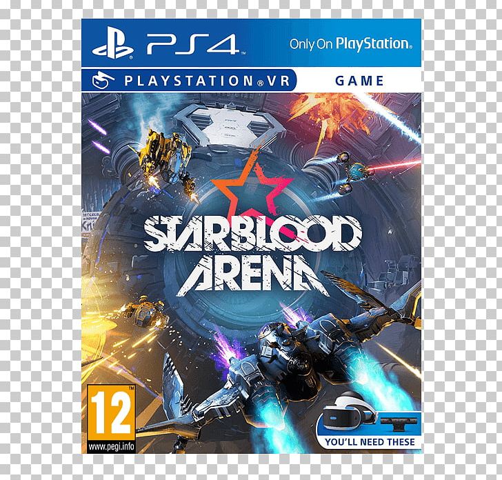 PlayStation VR PlayStation 4 Starblood Arena Video Game PNG, Clipart, Advertising, Film, Pc Game, Playstation, Playstation 3 Free PNG Download