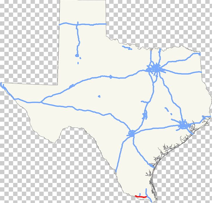 Interstate 2 Texas State Highway 256 Interstate 69 In Texas U.S. Route 83 PNG, Clipart, Angle, Area, Highway, Interstate, Interstate 2 Free PNG Download