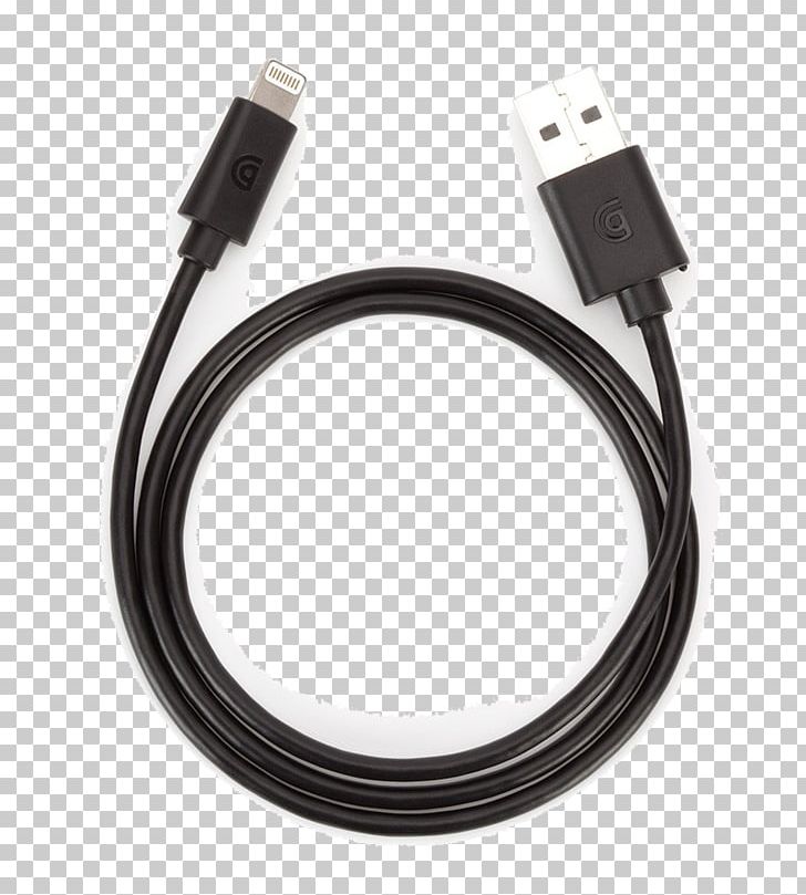 IPhone Lightning Griffin Technology Electrical Cable IPad PNG, Clipart, Apple, Cable, Computer, Data Cable, Electrical Connector Free PNG Download